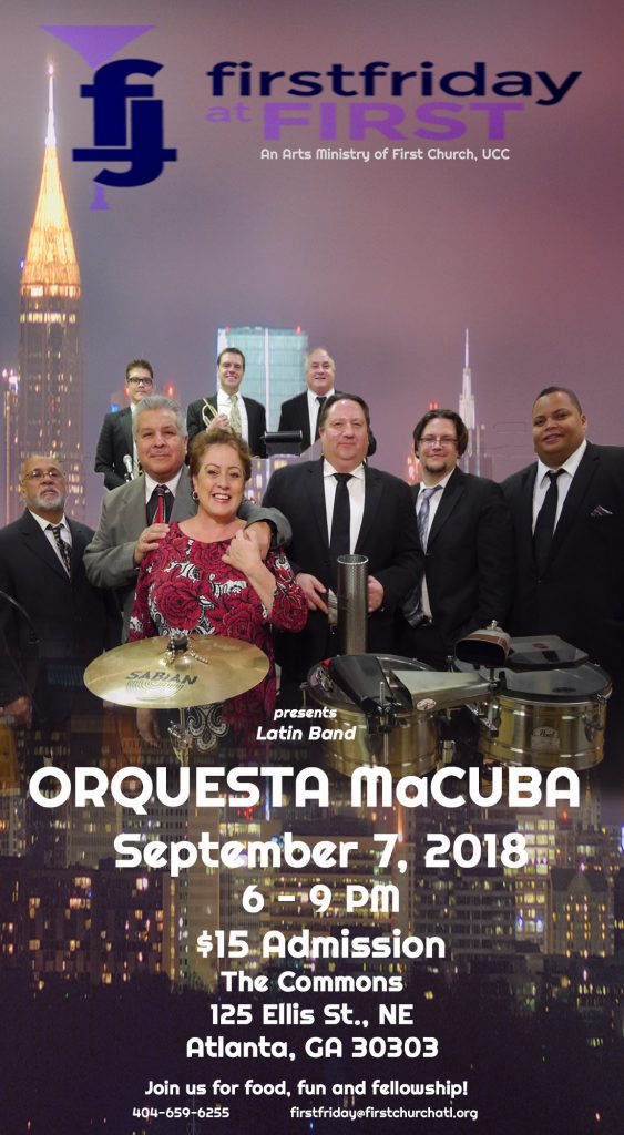 First Friday at First September 2018 Event Featuring Orquesta MaCuba