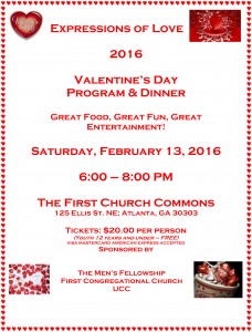 Expressions of Love 2016 @ The First Church Commons | Atlanta | Georgia | United States