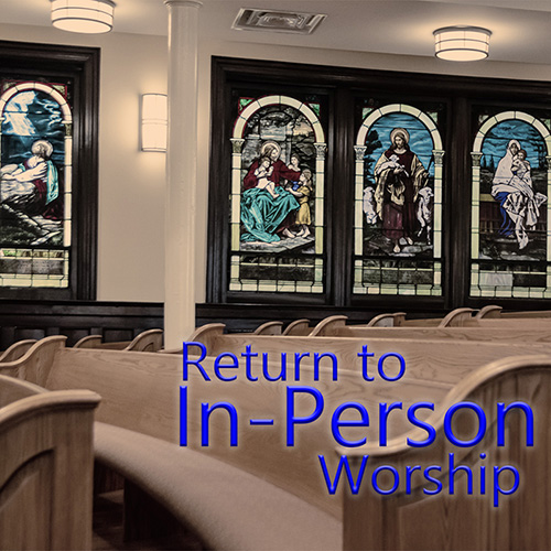 Registration for In Person Worship Service