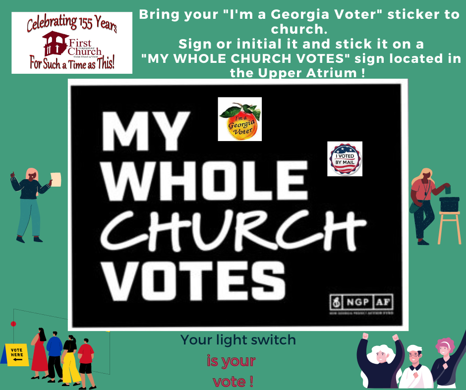 MY WHOLE CHURCH VOTES