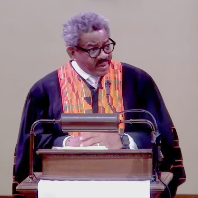 The Reverend Doctor  Dwight D. Andrews Stones and Streams